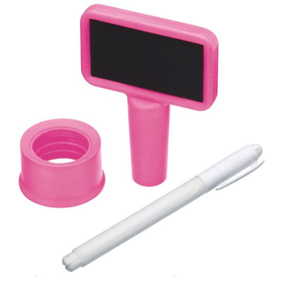 Kitchen Craft Mix It Silicone 3 Piece Pink Wine Stopper Set RRP £7.99 CLEARANCE XL £3.99
